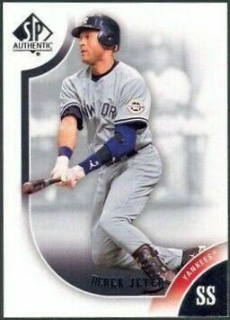 Derek Jeter #2 Baseball Cards 2009 SP Authentic