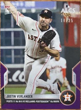 Justin Verlander [Purple] #1107