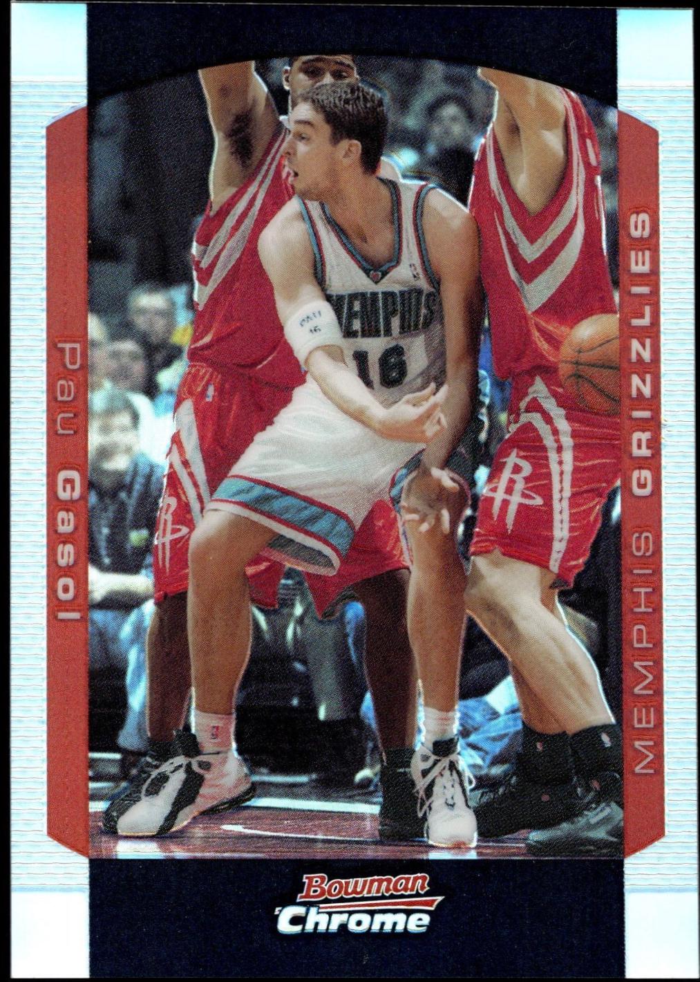 Pau Gasol Chrome Gold Refractor #16