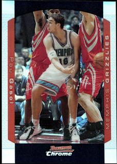 Pau Gasol Chrome Gold Refractor