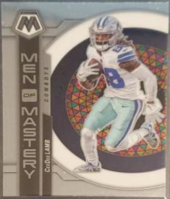 CeeDee Lamb #MM-10 Football Cards 2023 Panini Mosaic Men of Mastery