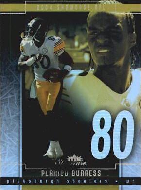 Plaxico Burress #9 Football Cards 2004 Fleer Showcase