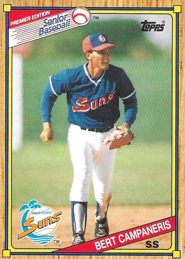 Bert Campaneris #32 Baseball Cards 1989 Topps Senior League