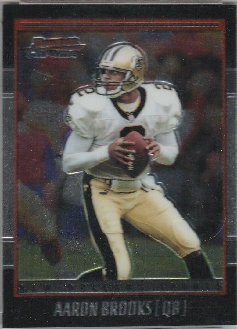 Aaron Brooks #11 Football Cards 2001 Bowman Chrome
