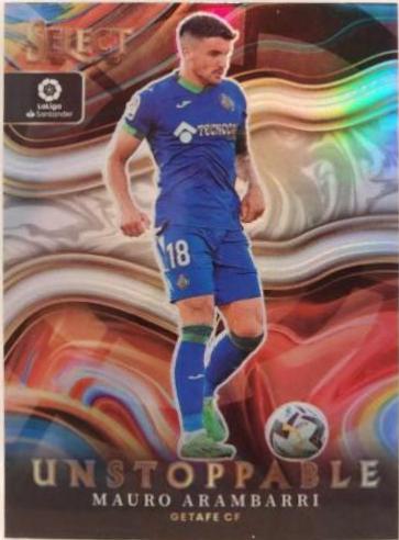 Mauro Arambarri #10 Soccer Cards 2022 Panini Select La Liga Unstoppable