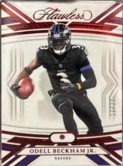 Odell Beckham Jr. #4 Football Cards 2023 Panini Flawless