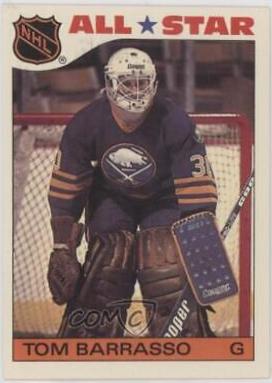 Tom Barrasso #12 Hockey Cards 1985 Topps Stickers