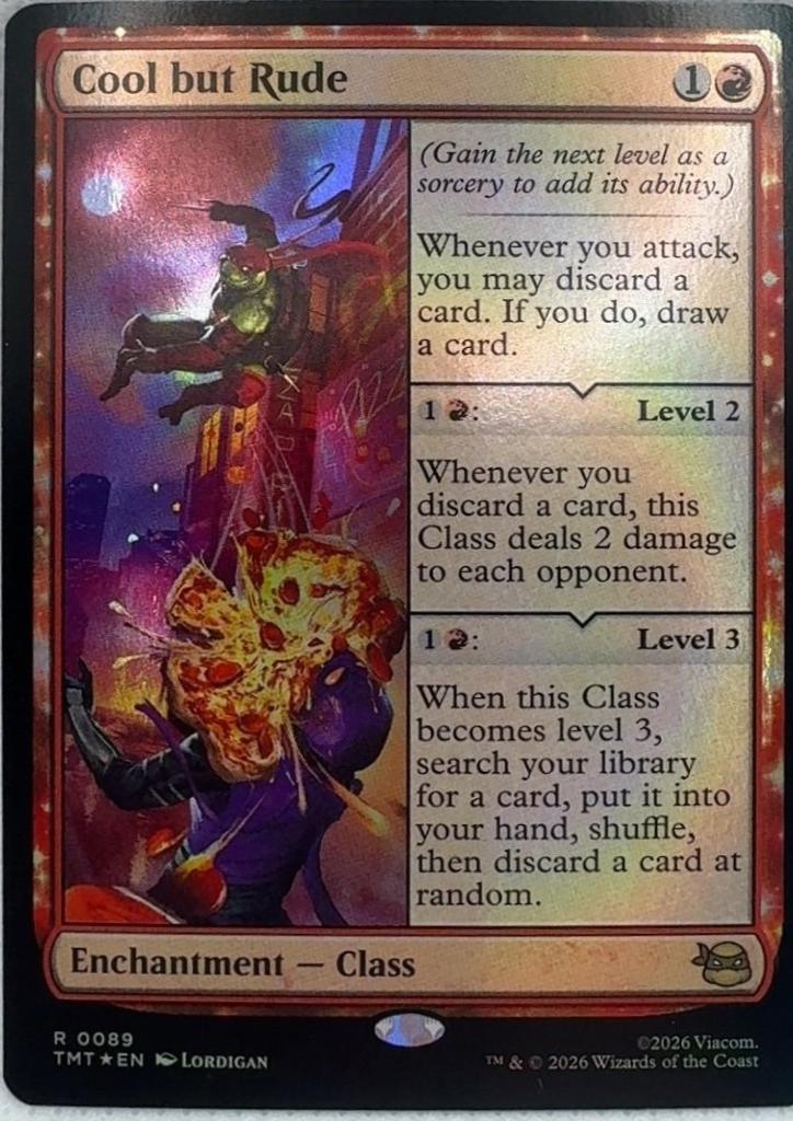 Cool but Rude [Foil] #89 Prices | Magic Teenage Mutant Ninja