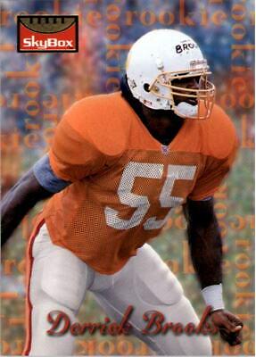 Derrick Brooks #180 Football Cards 1995 Skybox Premium