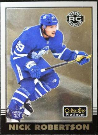 Nick Robertson #R-100 Hockey Cards 2020 O Pee Chee Platinum Retro