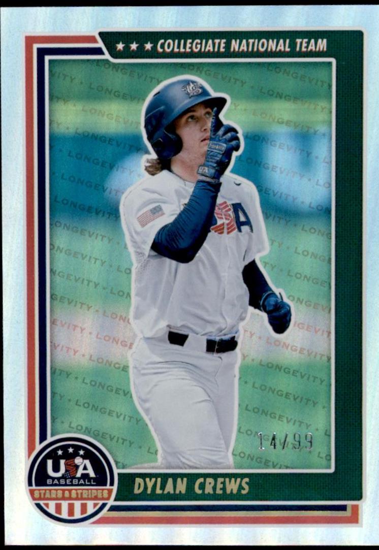 Dylan Crews [Hobby Longevity Holo Gold] #6
