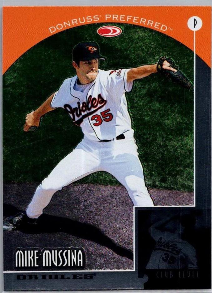 Mike Mussina #33 1998 Donruss Preferred Baseball