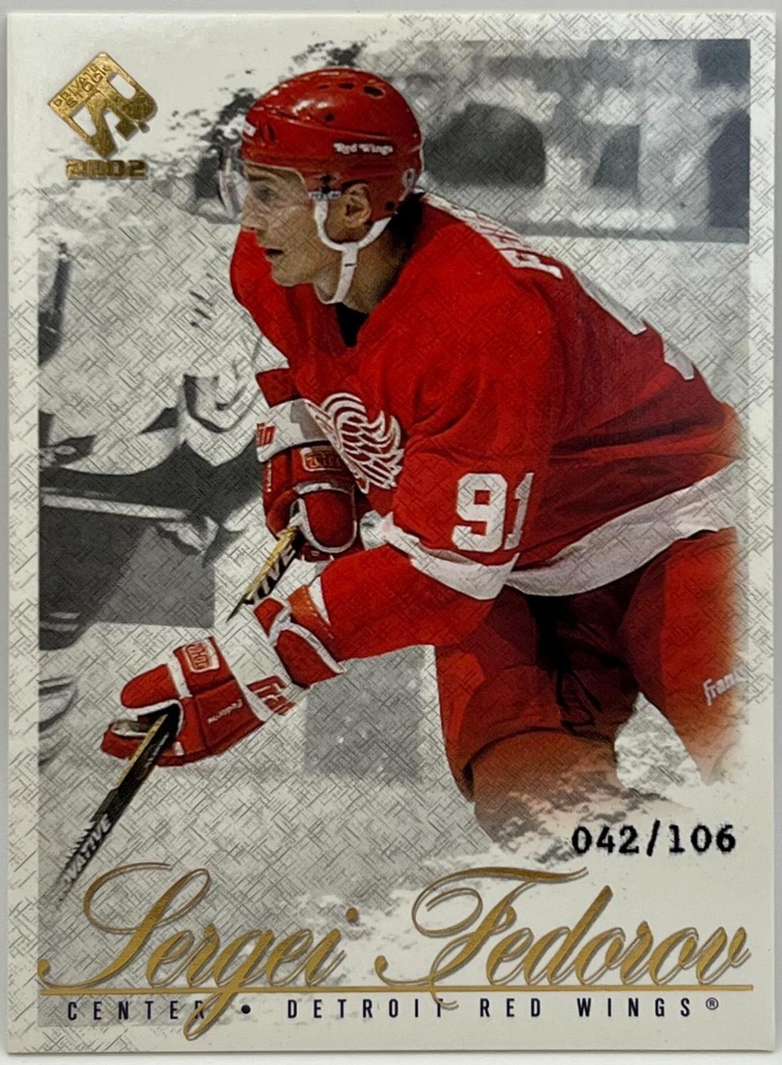 Sergei Fedorov #32 2001 Pacific Private Stock Hockey