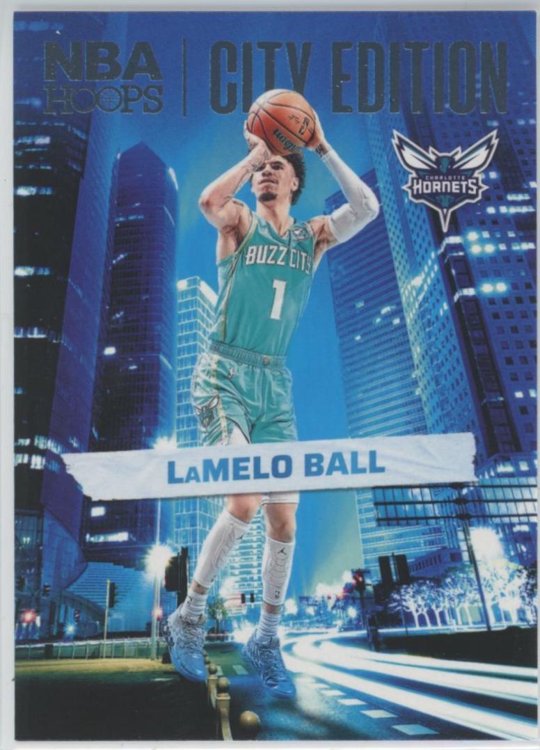 LaMelo Ball #22 Basketball Cards 2024 Panini NBA Hoops City Edition