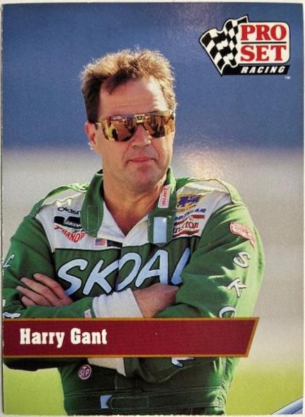 Harry Gant #129 Racing Cards 1991 Pro Set