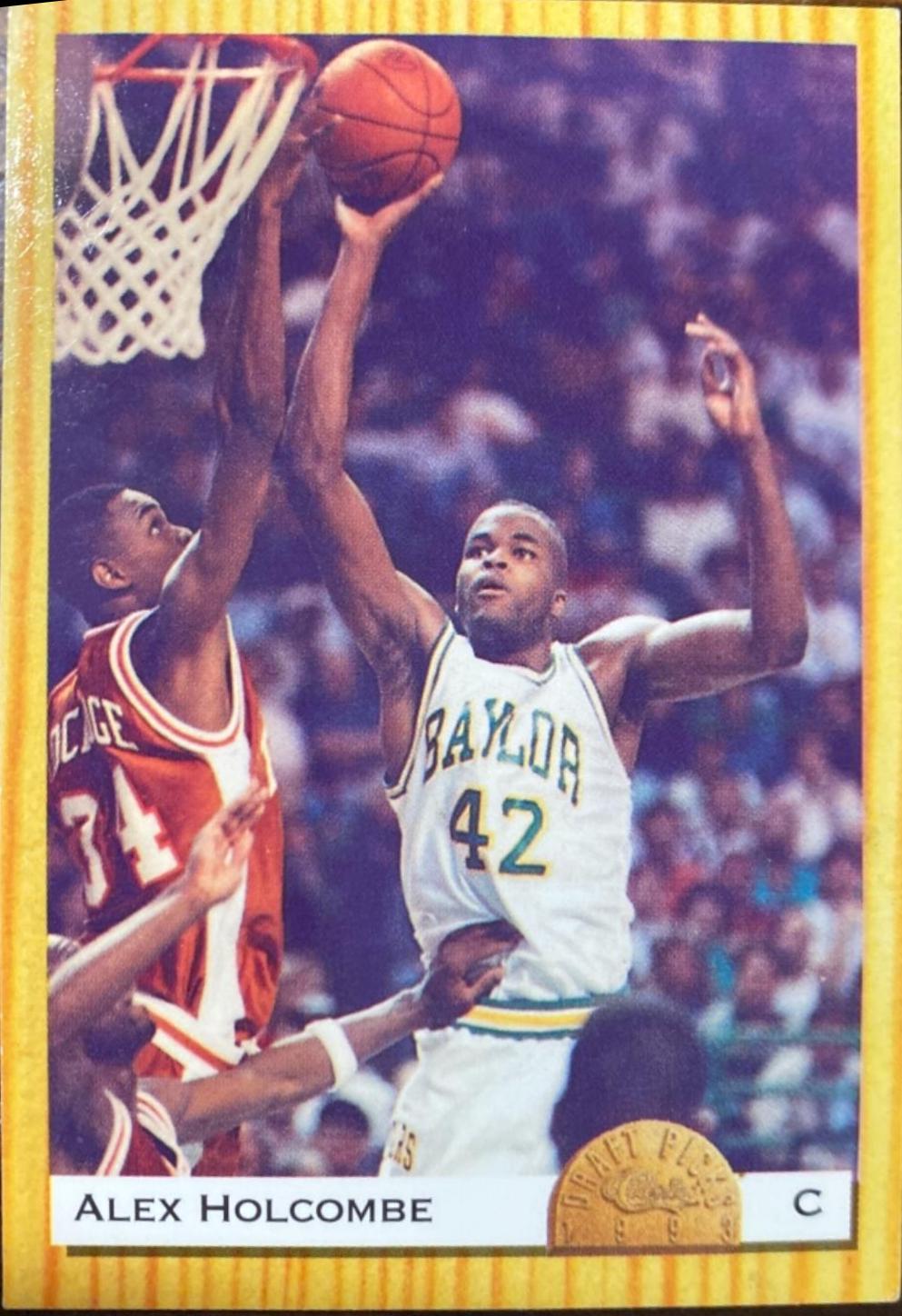 Alex Holcombe #92 Basketball Cards 1993 Classic Draft Picks