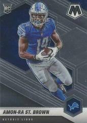 Amon Ra St. Brown #328 Prices [Rookie] | 2021 Panini Mosaic