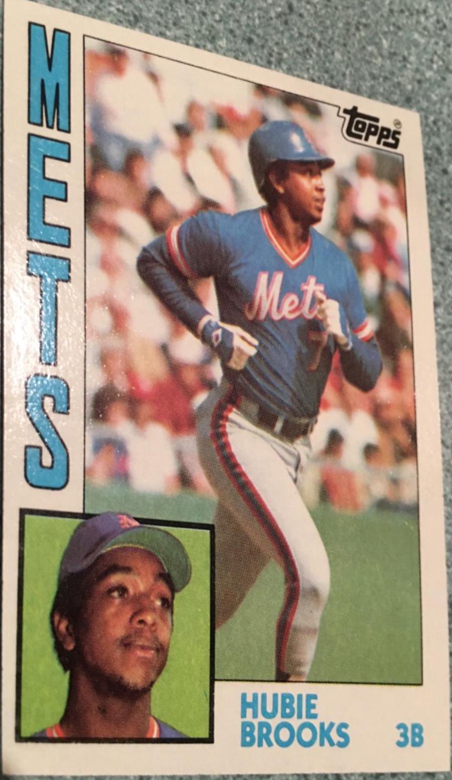 Hubie Brooks #368 Baseball Cards 1984 Topps