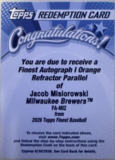 Jacob Misiorowski