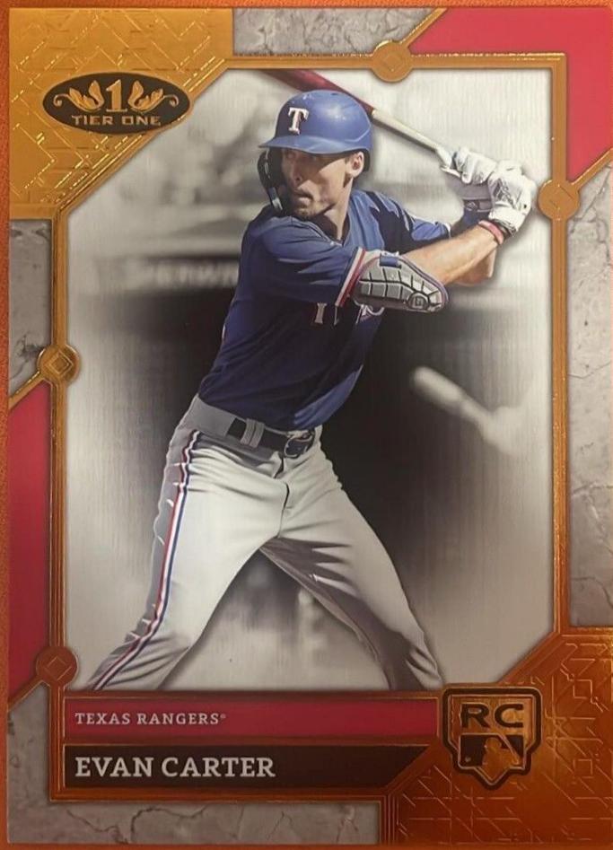 Evan Carter [Bronze Foil] #89