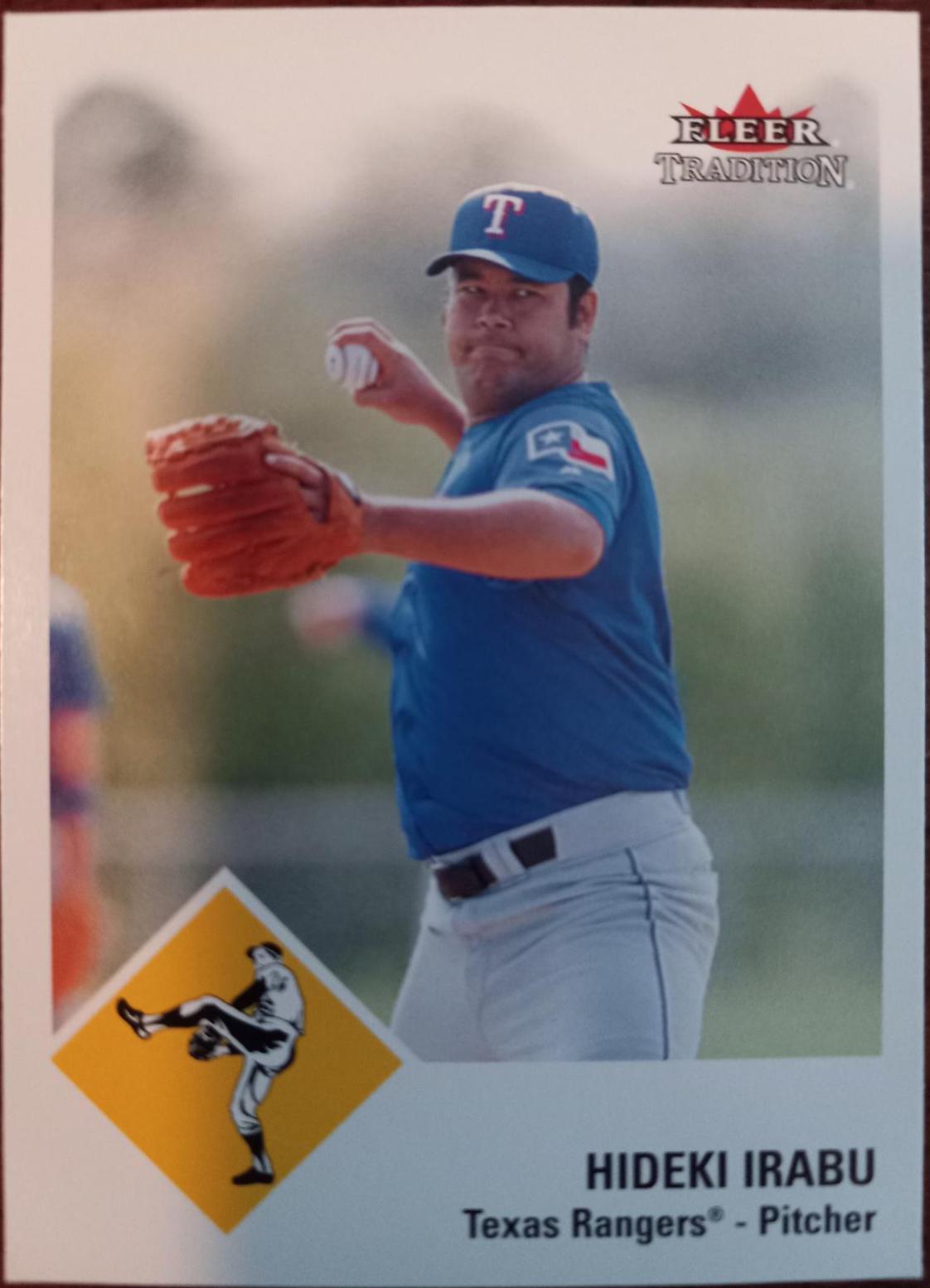 Hideki Irabu #45 Baseball Cards 2003 Fleer Tradition
