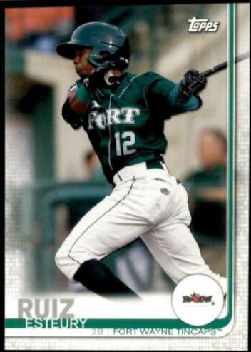 Esteury Ruiz #5 Baseball Cards 2019 Topps Pro Debut