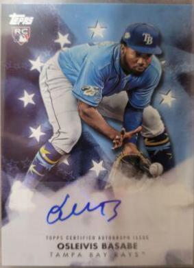 Osleivis Basabe #BSA-BAS Baseball Cards 2024 Topps Baseball Stars Autograph