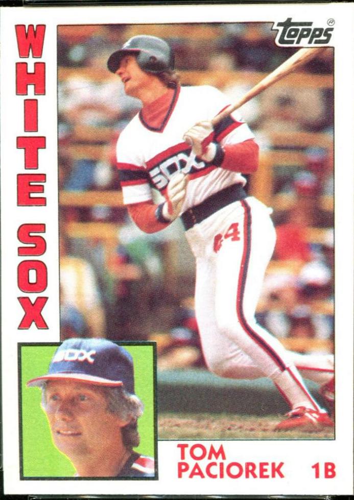 Tom Paciorek #777 Baseball Cards 1984 Topps