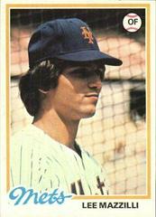 Lee Mazzilli #147 Baseball Cards 1978 Topps Prices