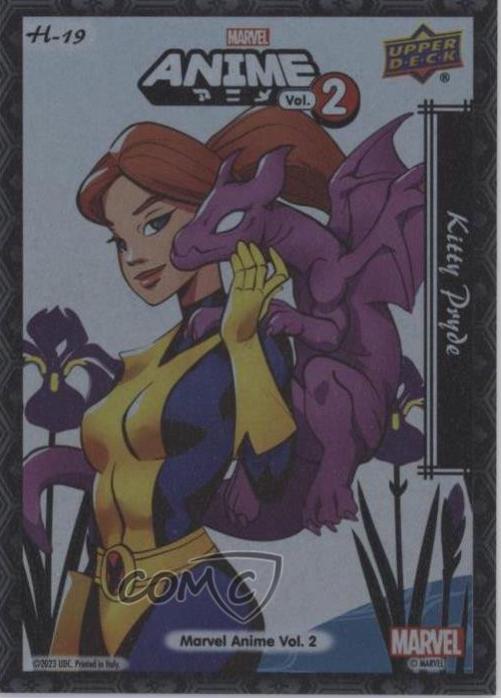Kitty Pryde #H-19 Marvel 2023 Upper Deck Anime Volume 2 Hanafuda
