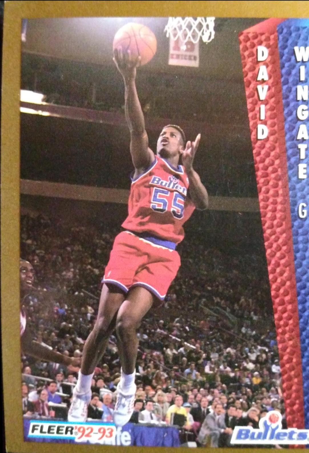 David Wingate #237 Basketball Cards 1992 Fleer