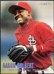 Aaron Holbert #u190 Baseball Cards 1996 Fleer Update Prices