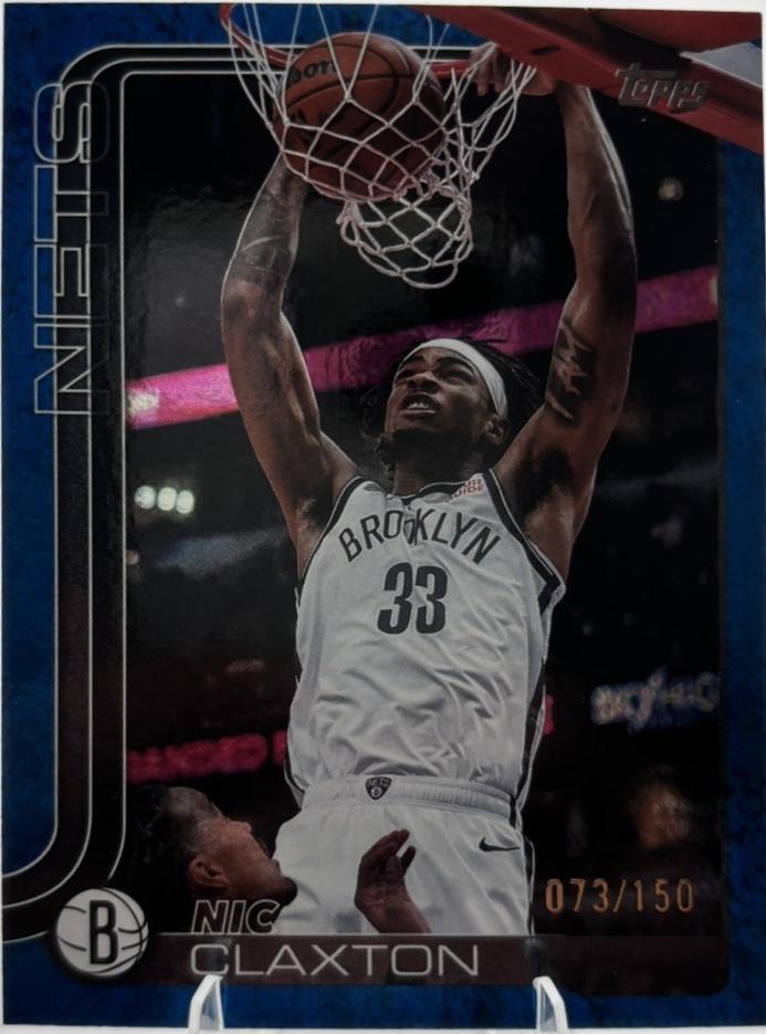 Nic Claxton [Holo Blue Foil] #10