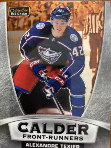 Alexandre Texier #CF-8 Hockey Cards 2019 O-Pee-Chee Platinum Calder Front Runners
