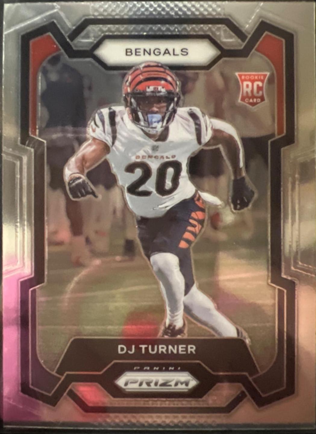 DJ Turner #319 Football Cards 2023 Panini Prizm