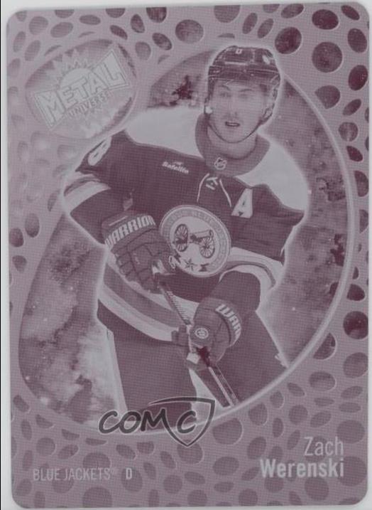 Zach Werenski #32 2022-23 SkyBox Metal Universe Hockey