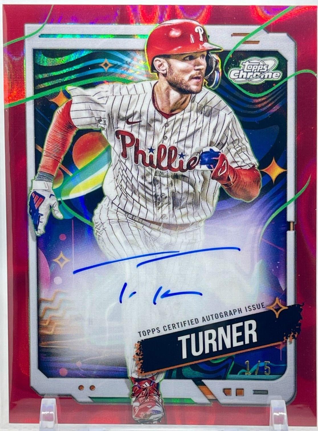 Trea Turner [Red Flare Refractor] #CCA-TT