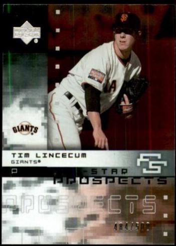 Tim Lincecum #RS-TL Baseball Cards 2007 Upper Deck Future Stars All Star