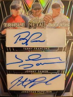 Terry Francona / Johnny Damon / Jonathan Papelbon
