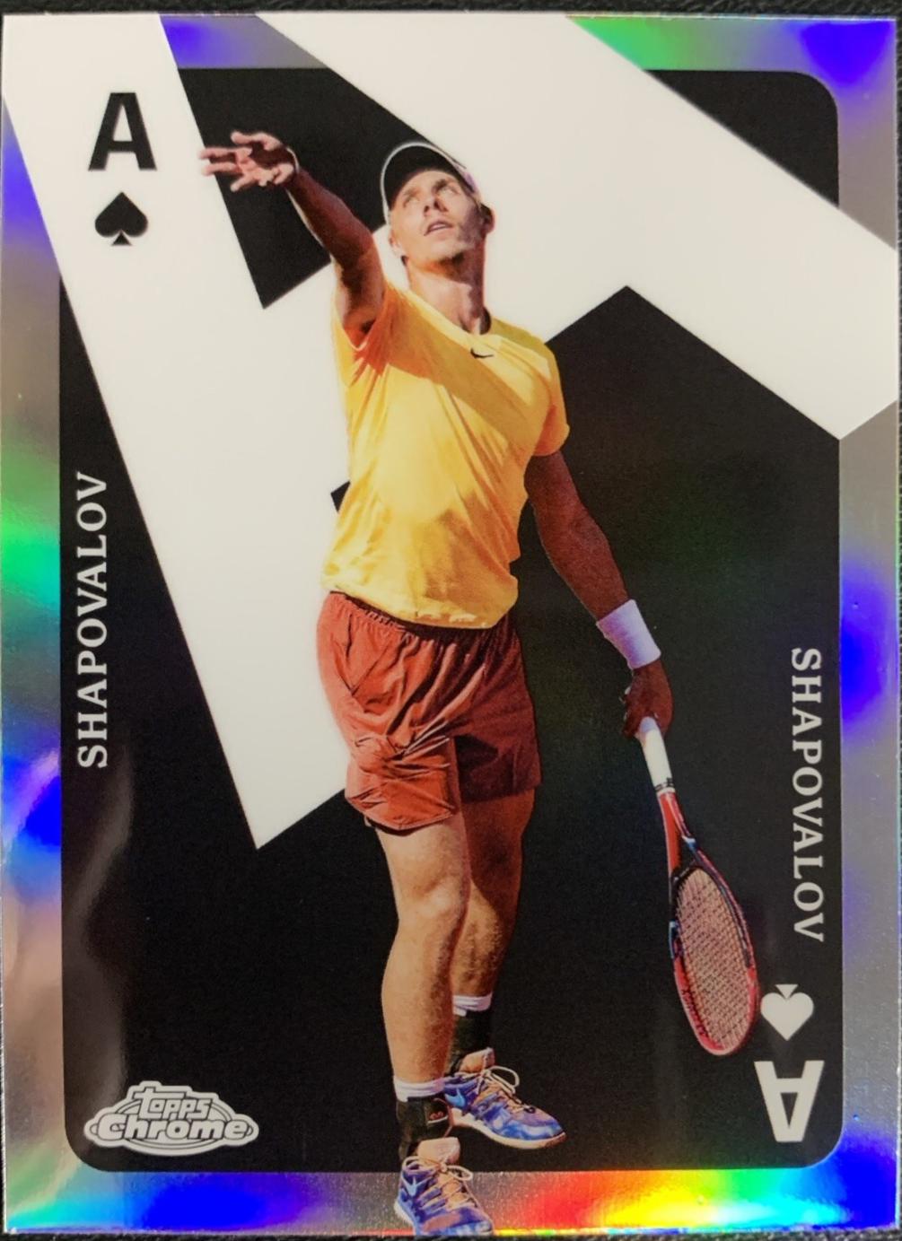 Denis Shapovalov #CAS-DS Tennis Cards 2024 Topps Chrome Aces