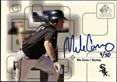Mike Caruso #MC 1999 Sp Signature Autographs Baseball