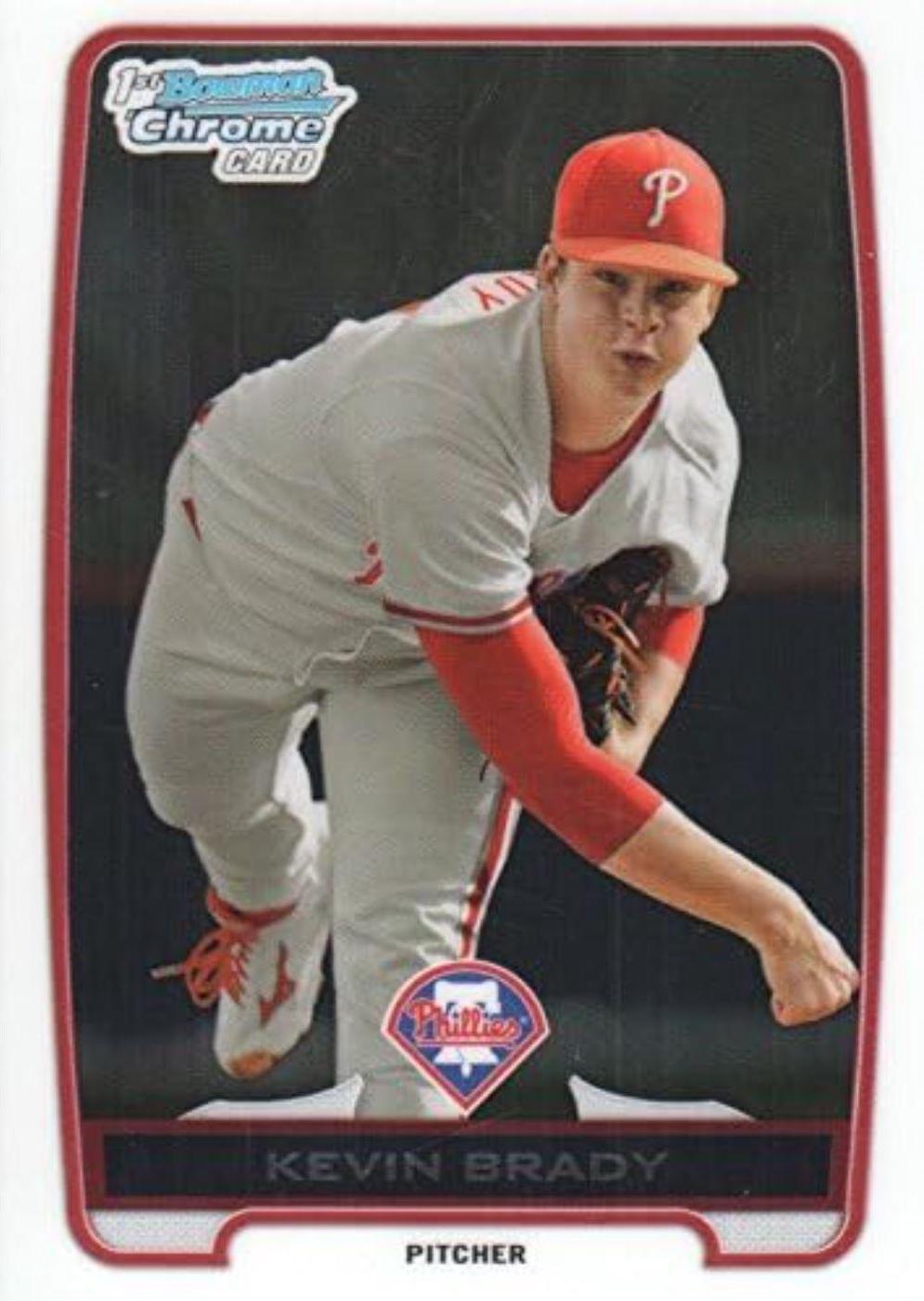 Kevin Brady #BDPP165 2012 Bowman Chrome Draft Picks & Prospects Baseball