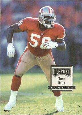 Todd Kelly #103 1993 Playoff Contenders Football