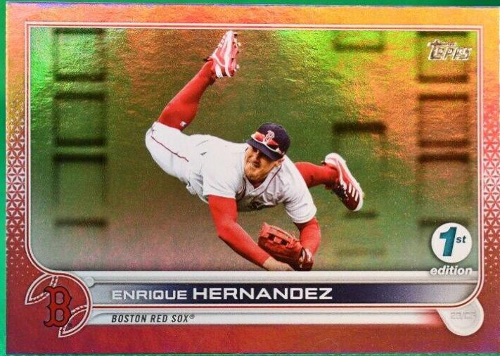 Enrique Hernandez #90 2022 Topps 1st Edition Baseball
