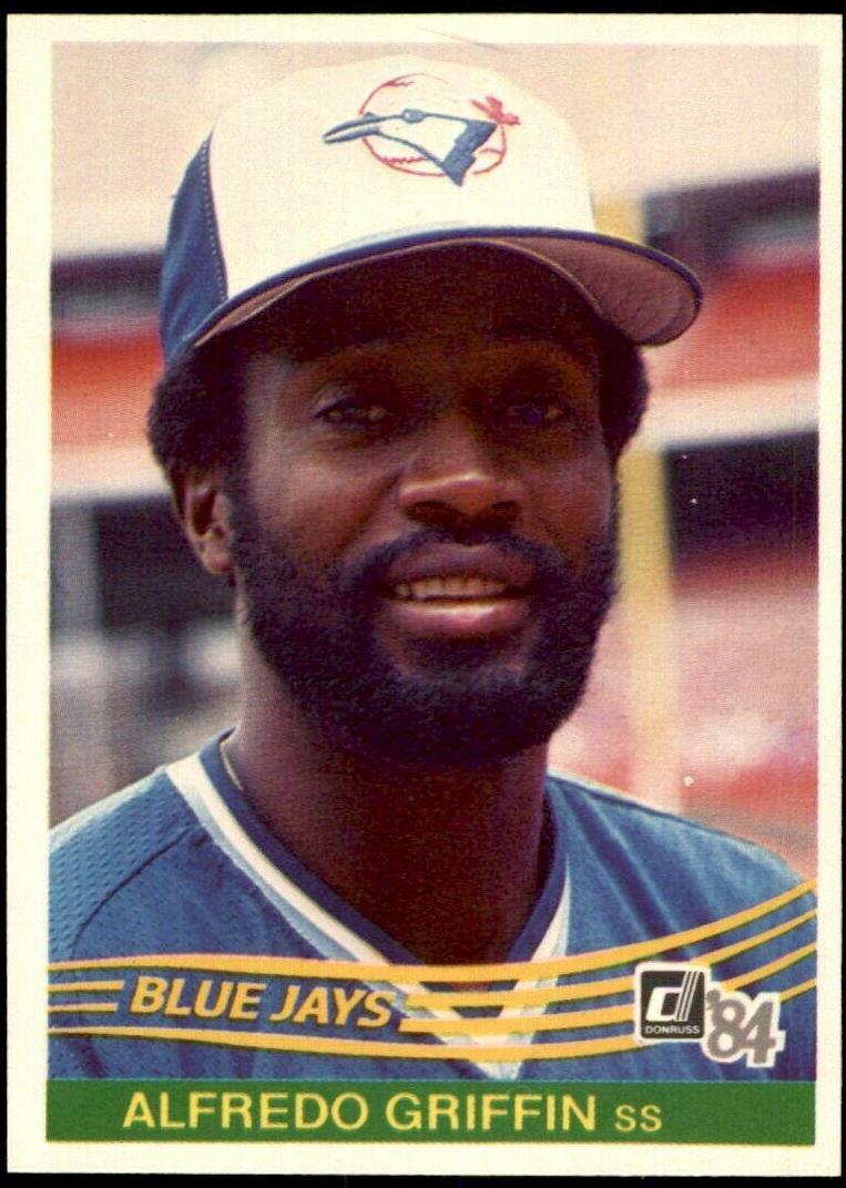 Alfredo Griffin #605 Baseball Cards 1984 Donruss
