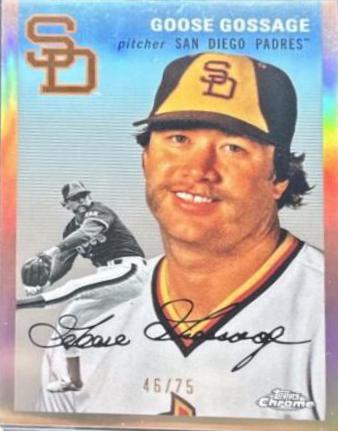 Goose Gossage [Rose Gold Refractor] #412