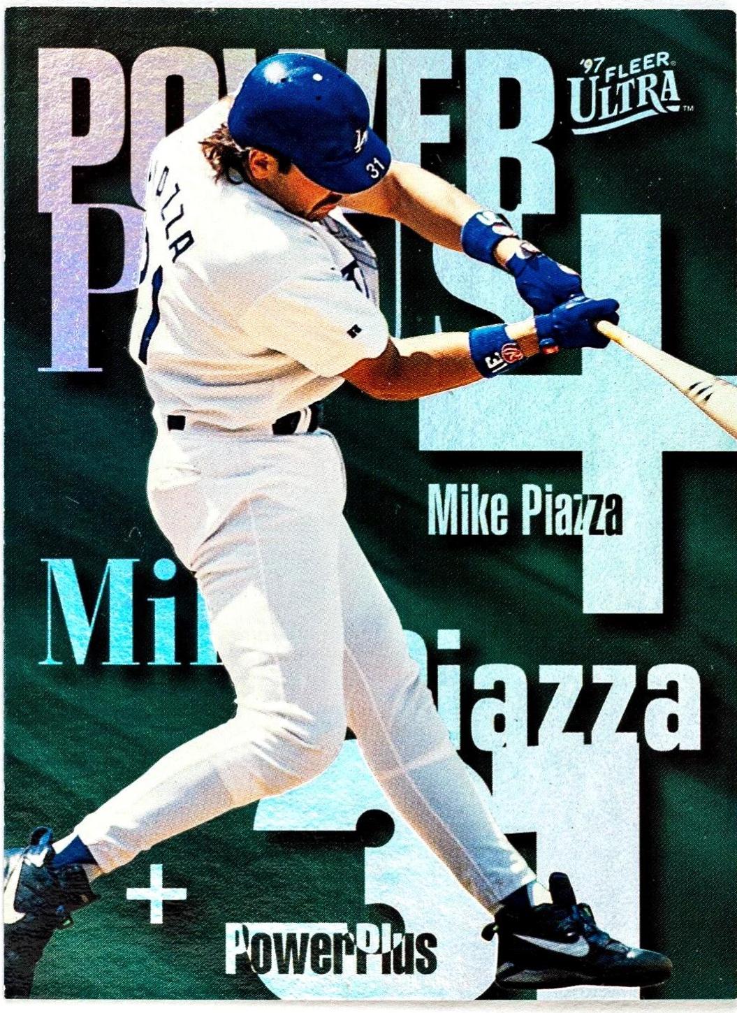Mike Piazza #7 Baseball Cards 1997 Ultra Power Plus