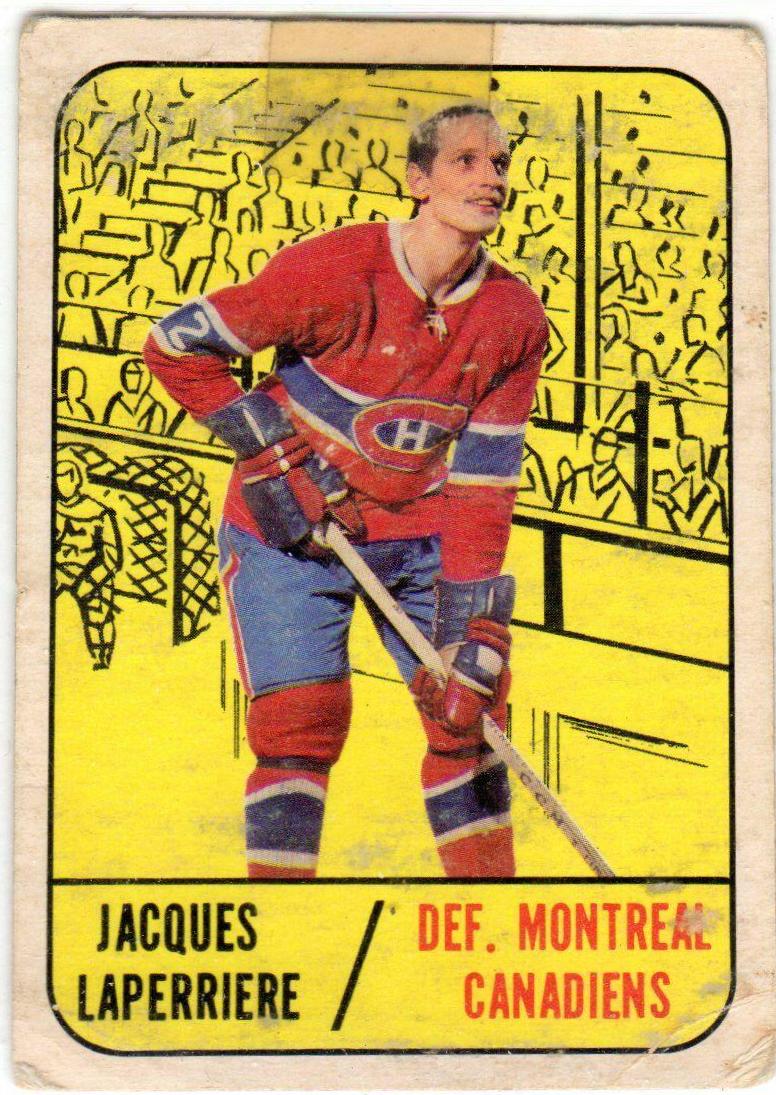 Jacques Laperriere #7 Hockey Cards 1967 Topps