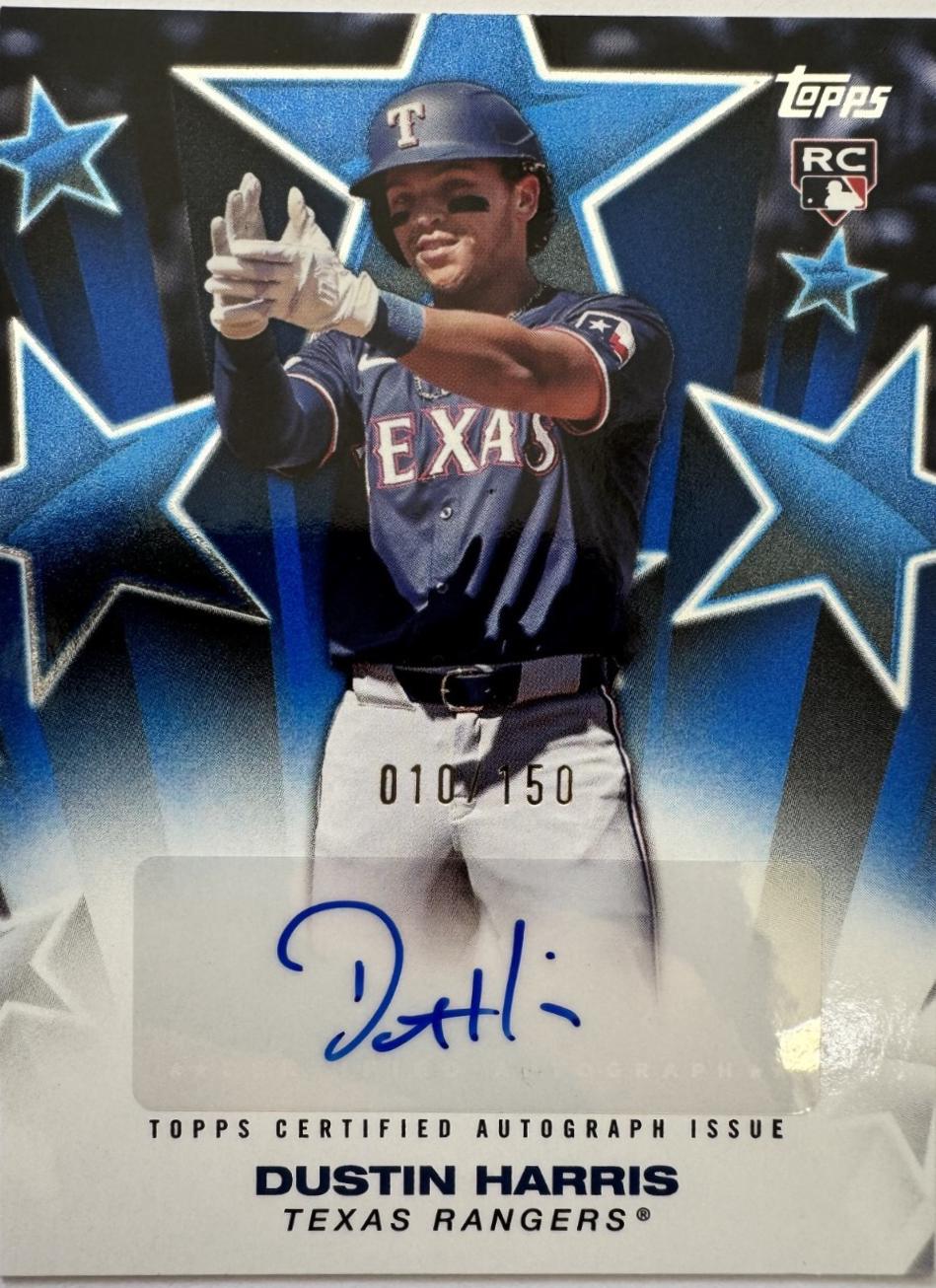 Dustin Harris [Blue] #BSA2-DH