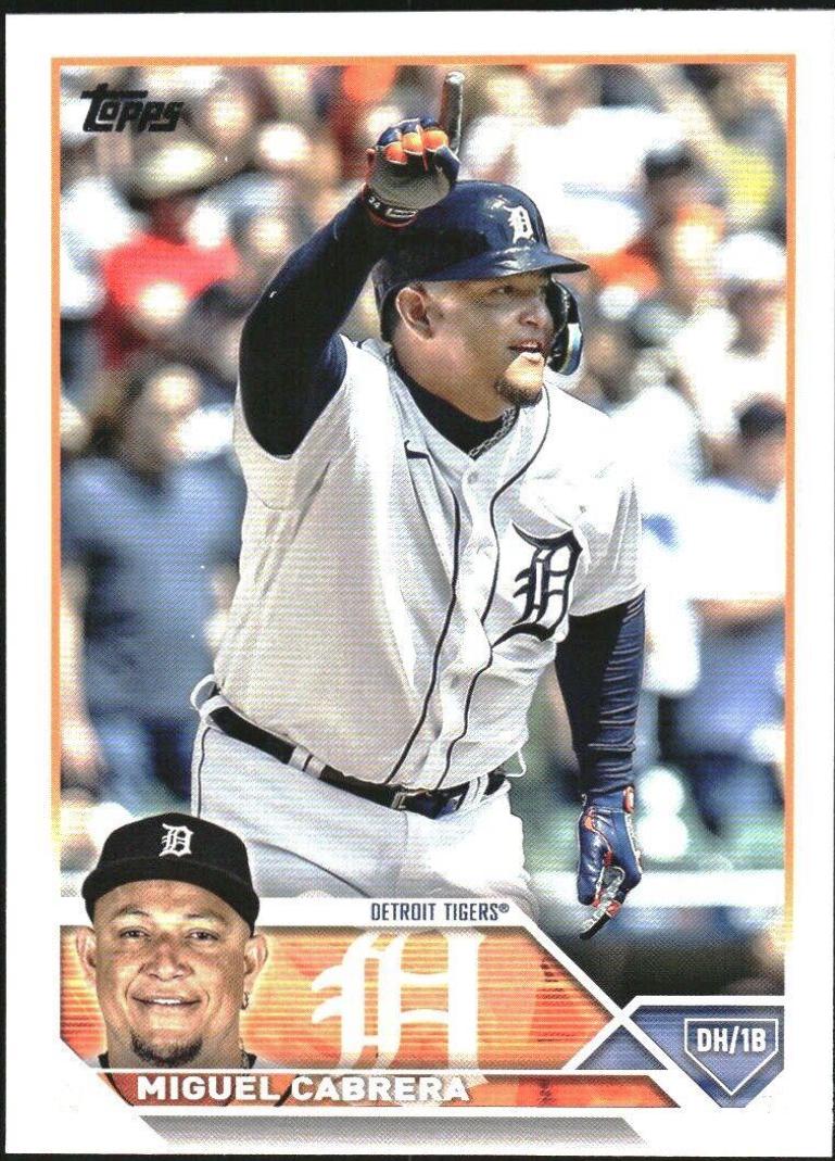 Miguel Cabrera #24 Baseball Cards 2023 Topps